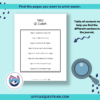 Horse Record Keeping Journal | 70 PDF pages| Horse Owner Journal | Horse Health Records | Black Horse Clipart - Image 7