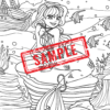 Mystical Mermaids: A Colorful Journey Under the Sea. PRINTABLES! - Image 4