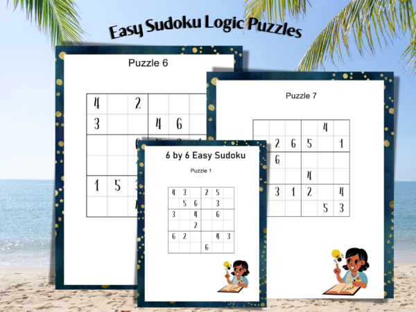 On the Go Logic Puzzles, Word Games, Colorful Mazes, and More| Easy Sudoku Games| Colorful Mazes| Word Scramble| Basic Nanograms| Brain Game - Image 4
