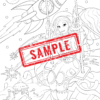 Astro Princesses: A Cosmic Coloring Journey...PRINTABLE Coloring Pages! - Image 2