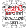 Colorful Crap: Mandalas for When Life's a B*tch/60 !Swear Words Coloring Pages! DIGITAL DOWNLOAD - Image 4