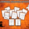 Printable Halloween Games| Halloween party games| Printable Games| Halloween Games| Halloween coloring|Instant Download - Image 3