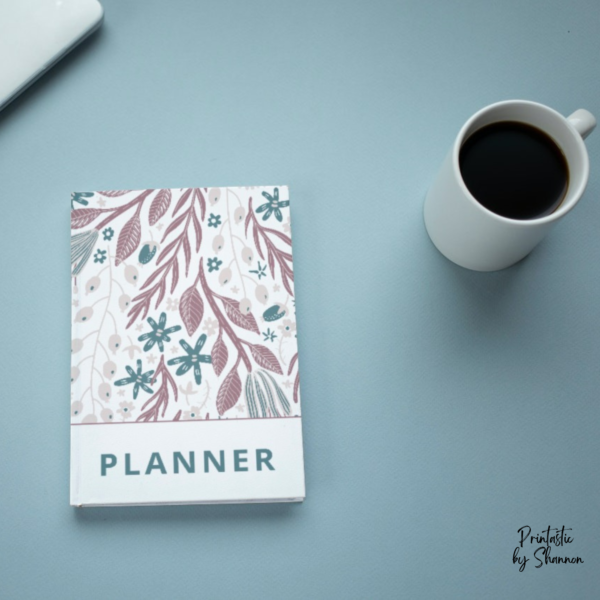 Simple Minimal Undated Planner | 3 Cover Options | Printable - Image 3