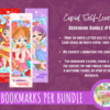 PRINTABLE BOOKMARK Bundle #1 - Set of 5 - Cupid Self-Love Bookmark Bundle #1 - Self-Love Tips - US Letter - Digital Download For Readers - Image 5