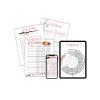 HABIT TRACKER, Daily, Weekly, Monthly, Yearly, 100 Day Challenge, Printable Planner Template, US Letter, Dream Catcher, Download - Image 4