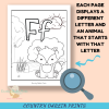 Alphabet Coloring Book - Image 3