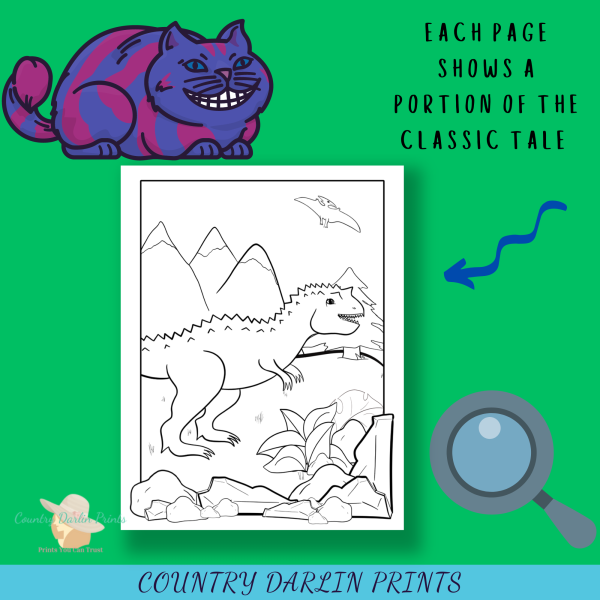 Dinosaur Coloring Book - Image 3