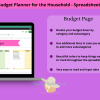 Home Budget Planner Spreadsheet for Google Sheets - Image 3
