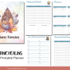 Shamanic Tools Planner, PRINTABLE, Daily Planner, Healing Planner, Rituals Planner, Essential Oil, Spirit Animals, Spirit Guides, Holistic - Image 10
