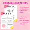 12 Teen Slumber Party Games Printable | Teen/Preteen Sleepover Games |Pajama Party Activities |Girls Sleepover Party Games |Fun Pajama Party Active - Image 3