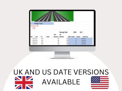Mileage Tracker Google Sheets - Image 3