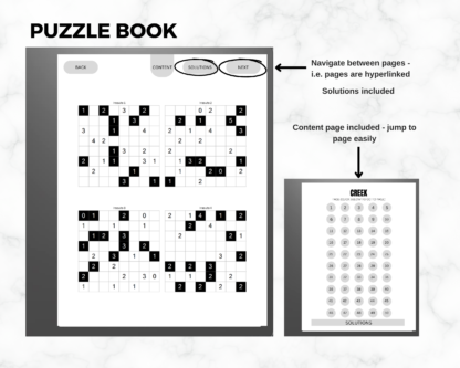 reMarkable & Kindle Scribe Puzzle Activity Book MEGABUNDLE (OVER 7000+ Activities) 38 Types of Games (Sudoku, Wordsearch, Mazes And More) PDF Template - Image 2