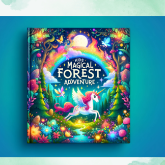 Kids Magical Forest Adventure coloring pages/digital download!