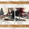 Vintage Holiday Season Card Images #01 - Image 3
