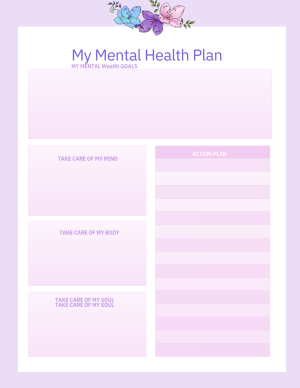 Mental Health Journal With Anxiety Tracker - Image 9