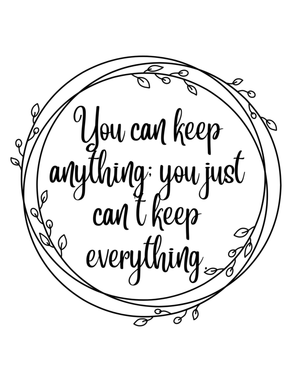 Wall Art - "You Can Keep Everything..." - Image 4