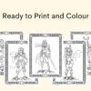 aMazing Adult Colouring Warrior Cats printable digital download for grownups and teens colouring pages book - Image 8