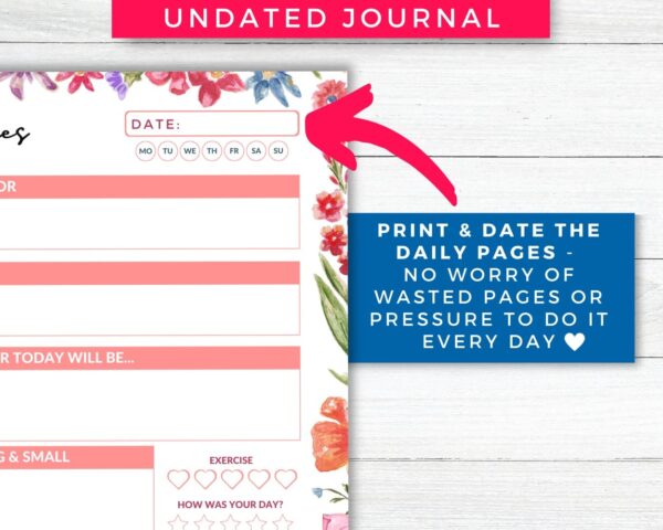 Daily Gratitude Journal Printable - Image 3