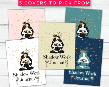 Shadow Work Journal Prompts Pack #1 | Printable Planner Inserts - Image 3