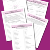 My Spring Bucket List, From Dreaming To Doing, A PLR Workbook - Image 5