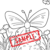 *Whimsical Wonders Coloring Collection: Printable Series for Girls (Set of 4 Books, 40 Pages Total)..DIGITAL DOWNLOAD! - Image 6