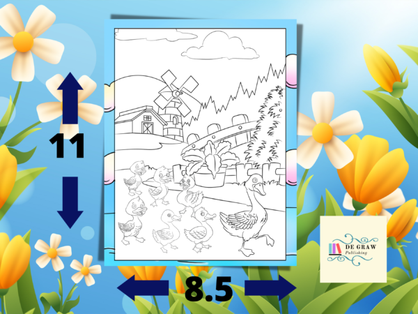 15 Fun and Relaxing Bird-Themed Coloring Pages for Adults and Kids, Printable Animal Coloring Page, Relaxing Printables - Image 7
