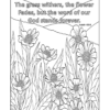 Printable Bible Verse Christian Coloring Pages - Image 5