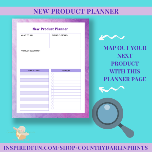 Purple Shop Planner - Image 4