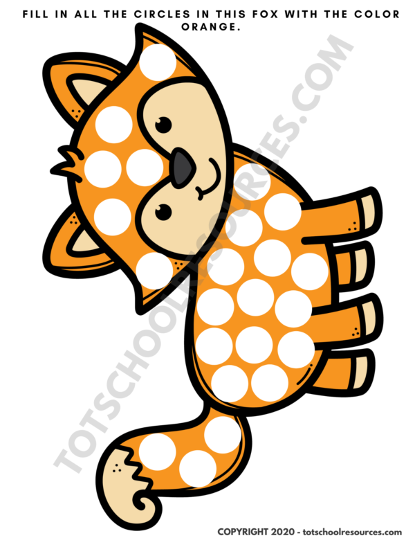 Do A Dot Printables - Preschool Printable Activity - Image 2