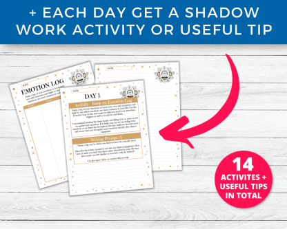 14 Day Shadow Work Challenge Workbook - Image 4
