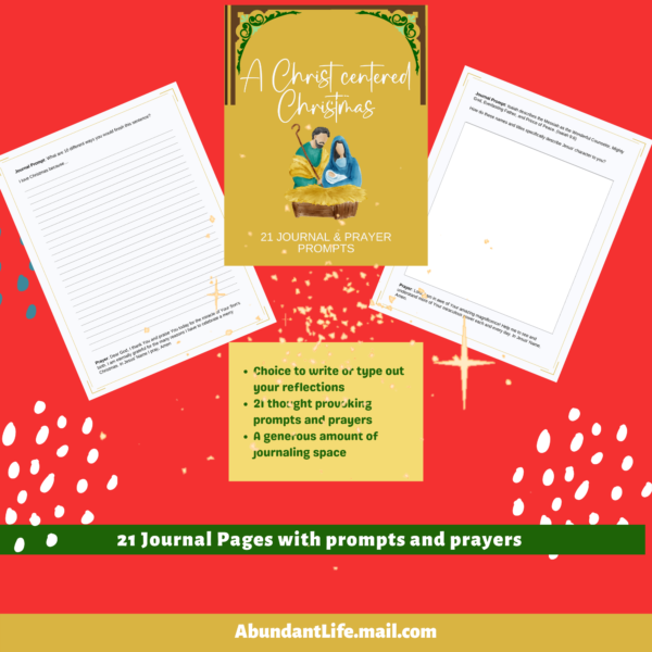 A 21 Page Christ-centered Christmas Journal - Image 4