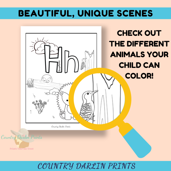 Alphabet Coloring Book - Image 4