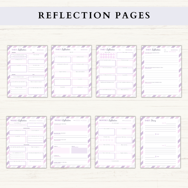 Self-Care Journal | Printable Self-Care Journal | Daily Journal | Gratitude Journal | Reflection Journal | US Letter | PDF | Printable Journal | Digital Journal - Image 4