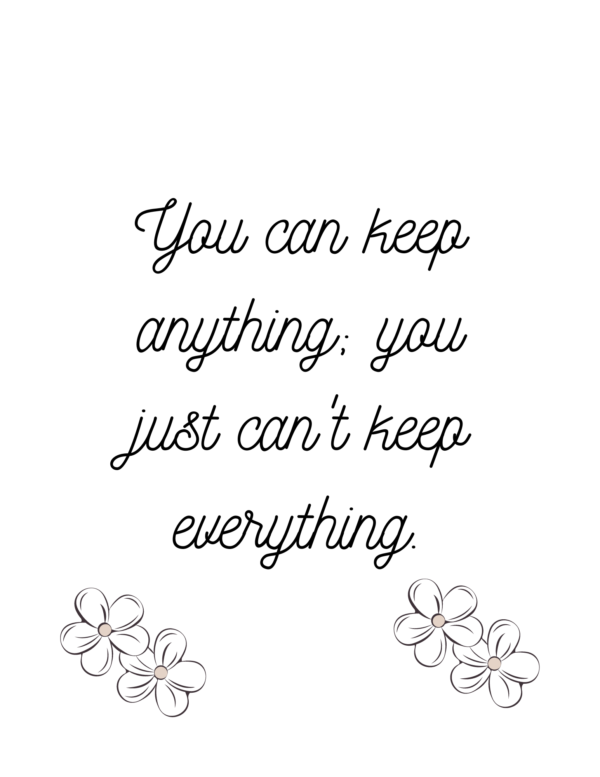Wall Art - "You Can Keep Everything..." - Image 5