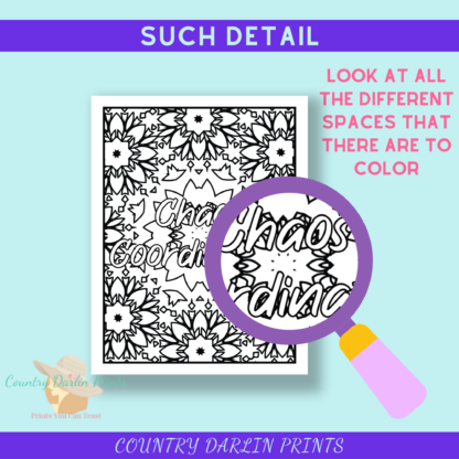Mother's Quotes Coloring Book Vol. 1 - Image 4