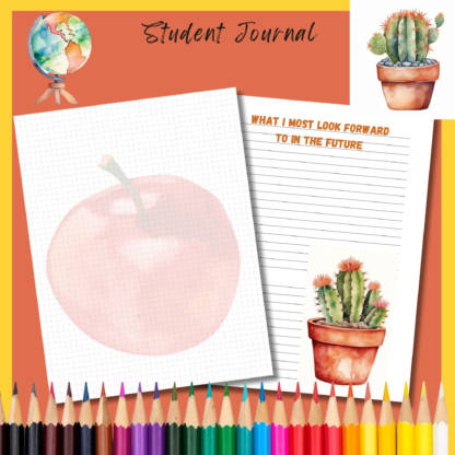 Inspire, Reflect, Succeed: Printable Student Journal - Boost Motivation and Achievement! - Image 2