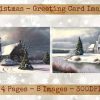 Vintage Holiday Season Card Images #01 - Image 4
