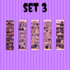 Set of 15 "Halloween Bookcases" Printable Bookmarks home printable PDF instant download - Image 5