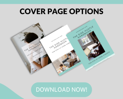Side Hustle Handbook: For Stay-at-Home Parents | PLR Digital Book | Private Label eBook | Editable Rebrandable | Done for You White Label - Image 5
