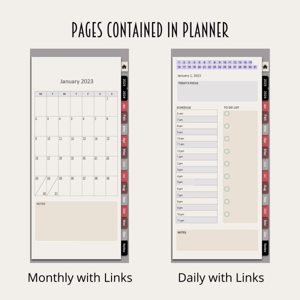 2023 Digital Planner for Smartphones - Be True to Yourself Always Follow Your Heart - Image 5