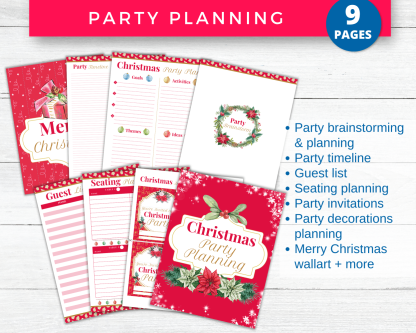 Christmas Planner Printables Bundle | Holiday Planning Ideas - Image 4