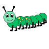caterpillar-colored