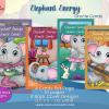 PRINTABLE CARD Deck - Elephant Energy Oracle Cards - Oracle/Tarot Sized Cards 2.75 x 4.75 - US Letter - Digital Download - 46 Cards - Image 8