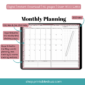 Monthly Planner - Blogging Planner