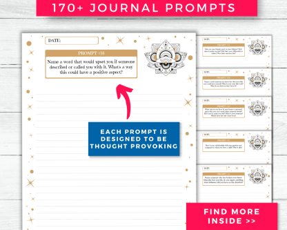 Shadow Work Journal Pages with 170+ Prompts - Image 4