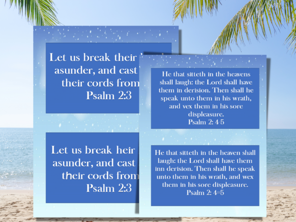 Find the Difference Psalms 1 Bible Puzzle Activity Pack - Image 6