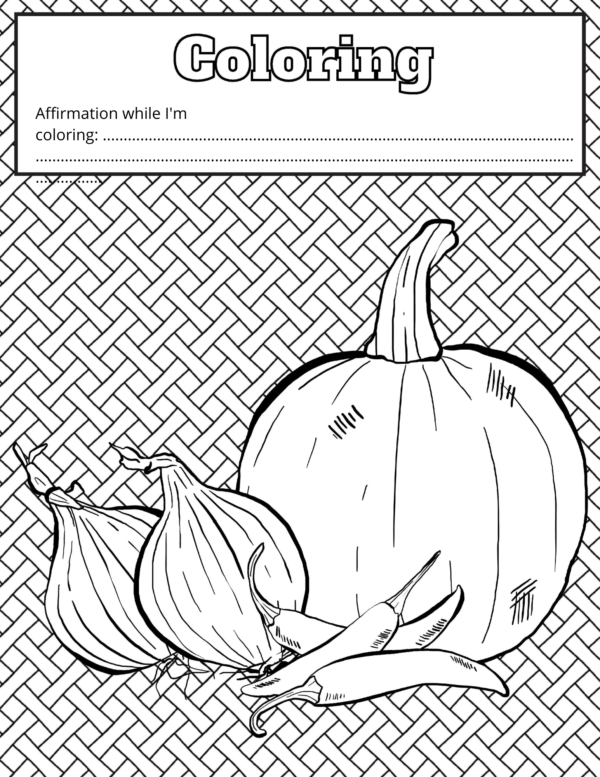 Harvest Coloring Gratitude Journal - Image 6