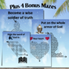 Find the Difference Psalms 1 Bible Puzzle Activity Pack - Image 8