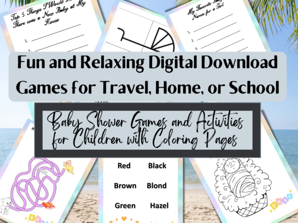 Baby Shower Games and Activities for Children