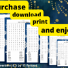 400 Fun and Relaxing Number Search Puzzles - Image 4